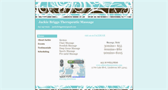 Desktop Screenshot of jackiebriggstherapeuticmassage.com